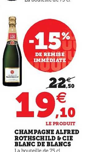 champagne alfred rothschild & cie blanc de blancs