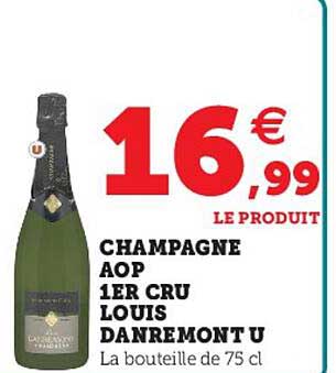champagne aop 1er cru louis danremont u