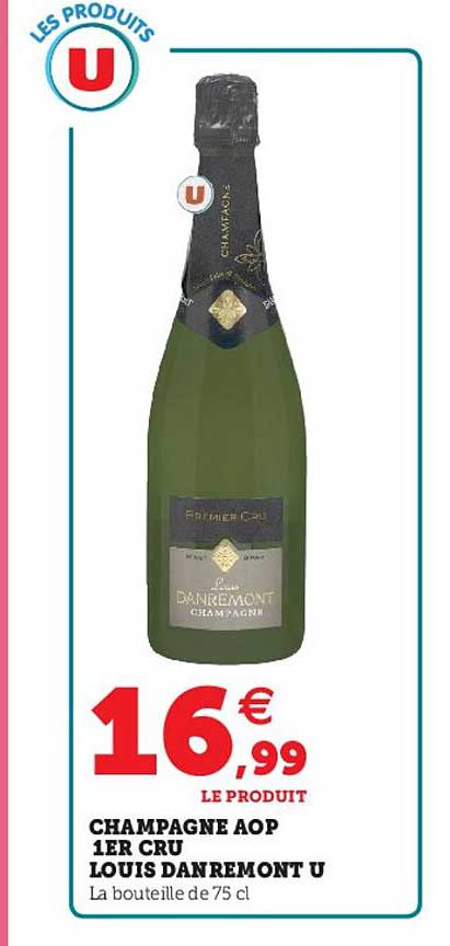 champagne aop 1er cru louis danremont u