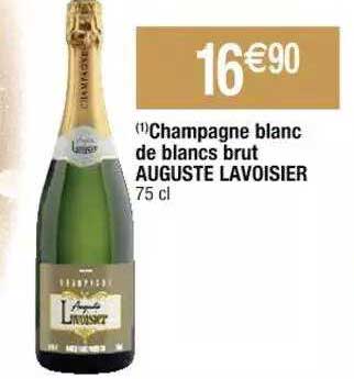 champagne blanc de blancs brut auguste lavoisier