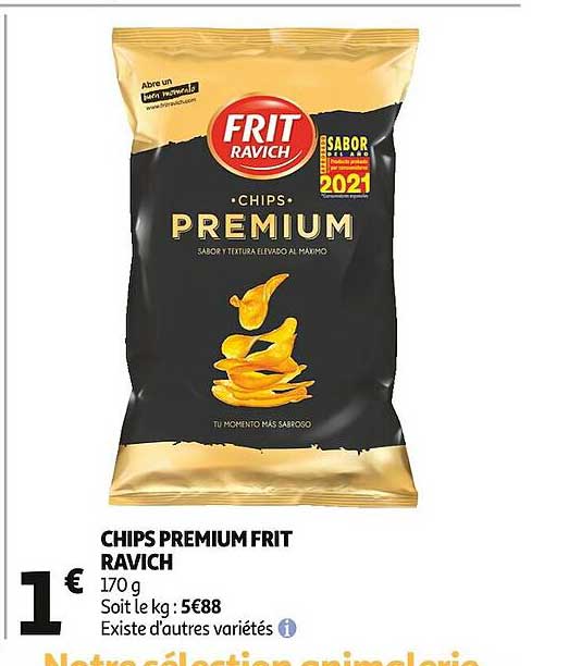 chips premium frit ravich