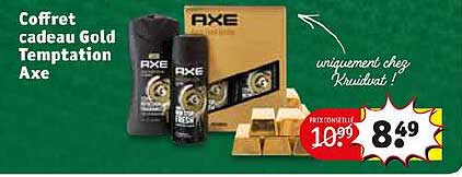 coffret cadeau gold temptation axe