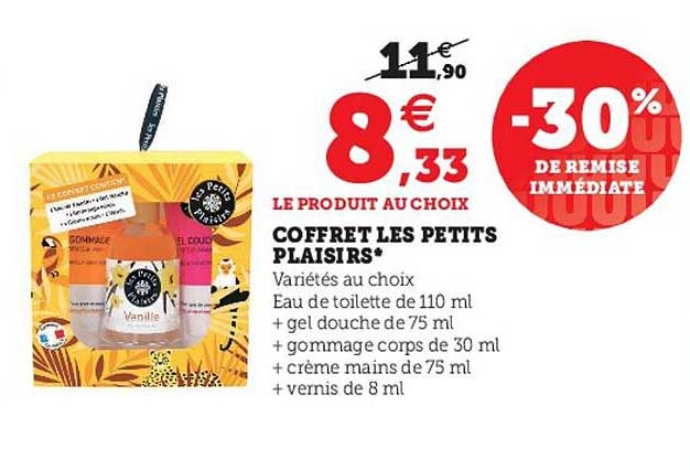 coffret les petits plaisirs