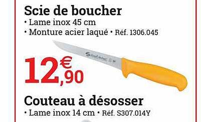 couteau à désosser