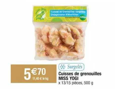 cuisses de grenouilles miss yogi