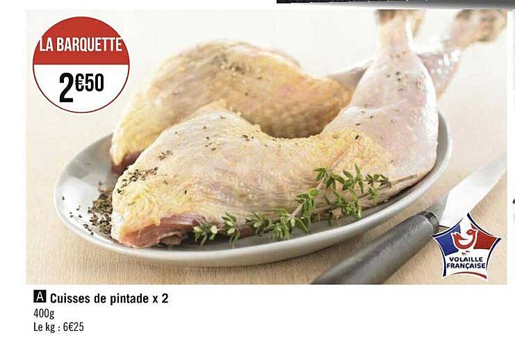 Cuisses De Pintade X2