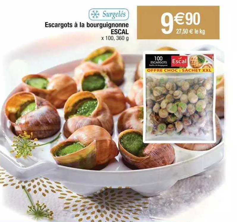 escargots à la bourguignonne escal