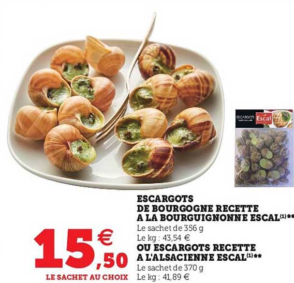 escargots de bourgogne recette à la bourguignonne escal ou escargots recette à l'alsacienne escal