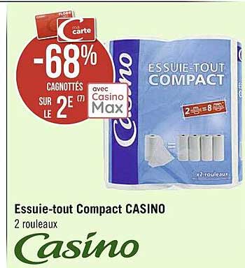 Essuie-tout Compact Casino