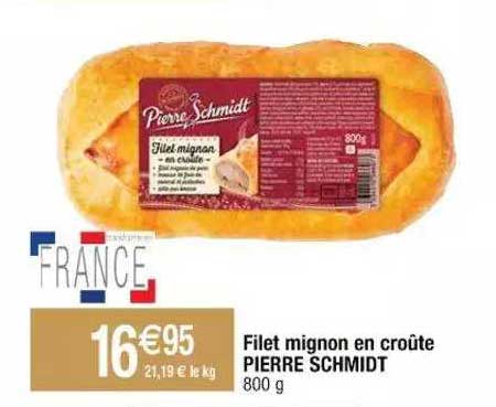 filet mignon en croûte pierre schmidt