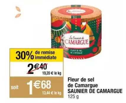 fleur de sel de camargue saunier de camargue