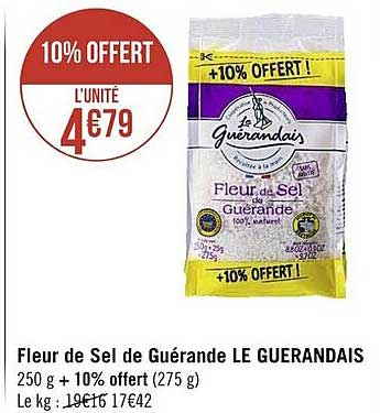 Fleur De Sel De Guérande Le Guérandais
