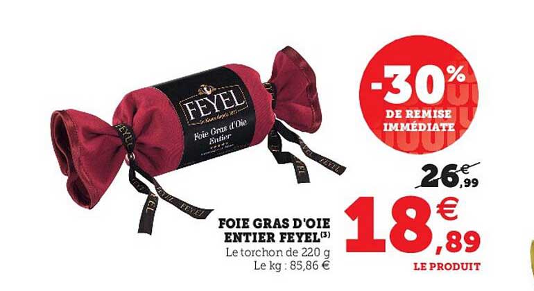 foie gras d'oie entier feyel
