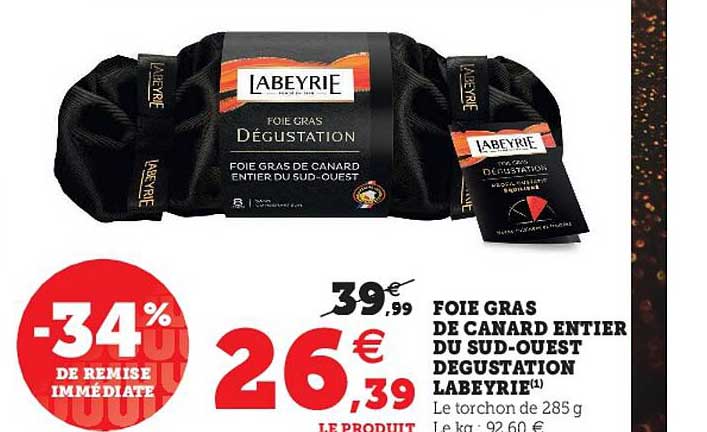 foie gras de canard entier du sud-ouest dégustation labeyrie