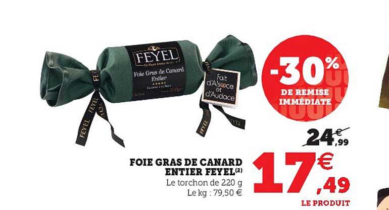 Foie Gras De Canard Entier Feyel