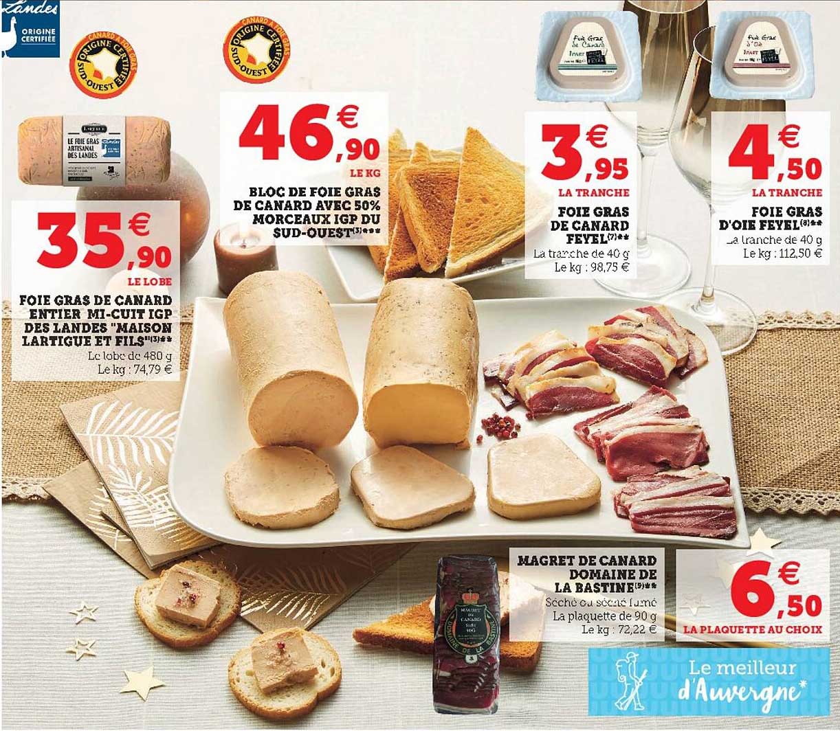 foie gras de canard entier mi-cuit igp des landes "maison lartigue et fils", bloc de foie gras de canard avec 50% morceaux igp du sud-ouest, foie gras de canard feyel, foie gras d'oie feyel, magret