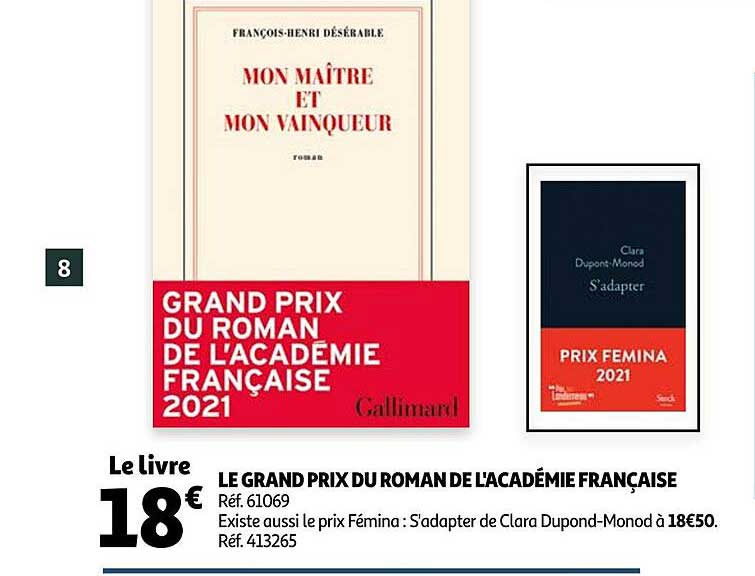 le grand prix du roman de l'académie française