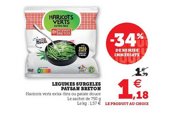 Légumes Surgelés Paysan Breton