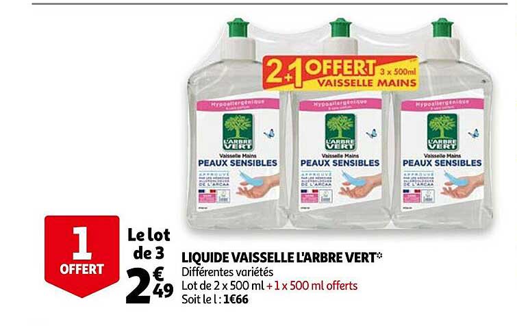 Liquide Vaisselle L'arbre Vert