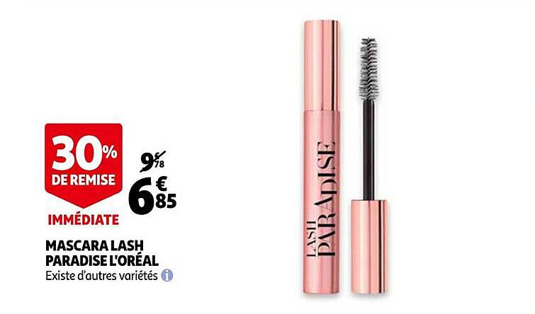 mascara lash paradise l'oréal