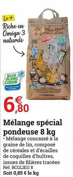 Mélange Spécial Pondeuse 8 Kg