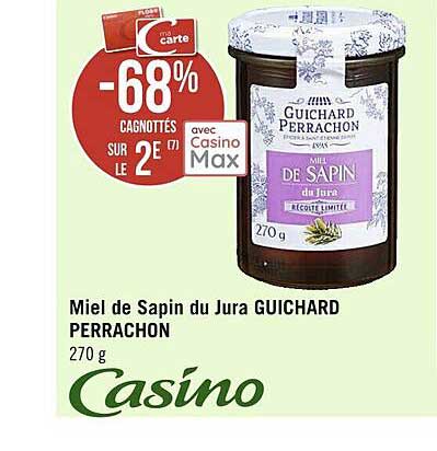 miel de sapin du jura guichard perrachon
