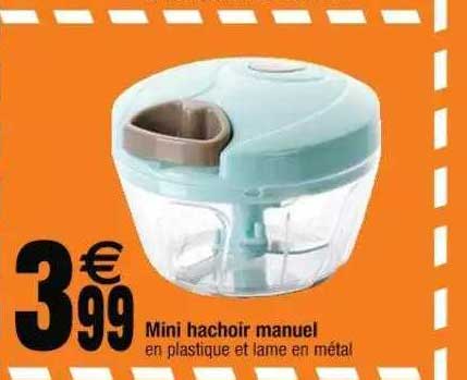 Mini Hachoir Manuel