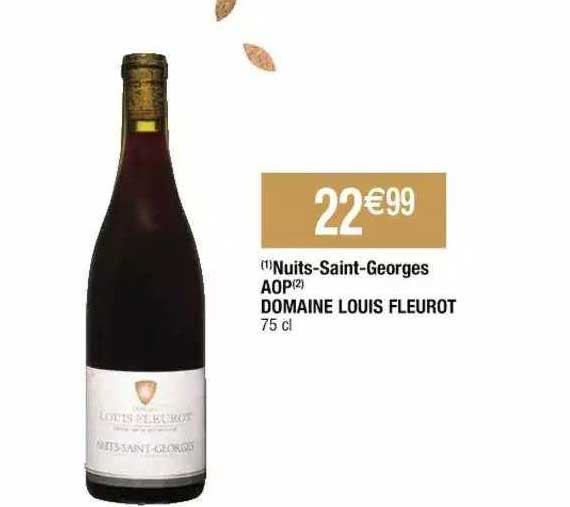 nuits-saint-georges aop domaine louis fleurot