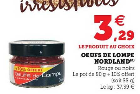 oeufs de lompe nordland