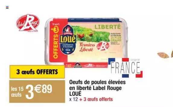 Oeufs De Poules élevées En Liberté Label Rouge Loué