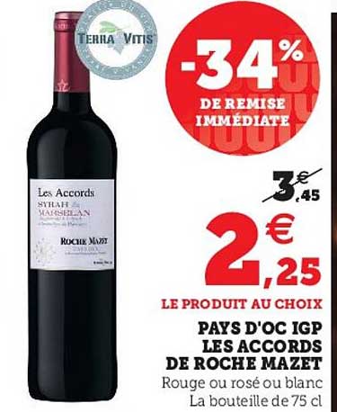 pays d'oc igp les accords de roche mazet