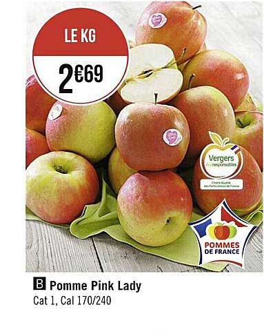 Pomme Pink Lady