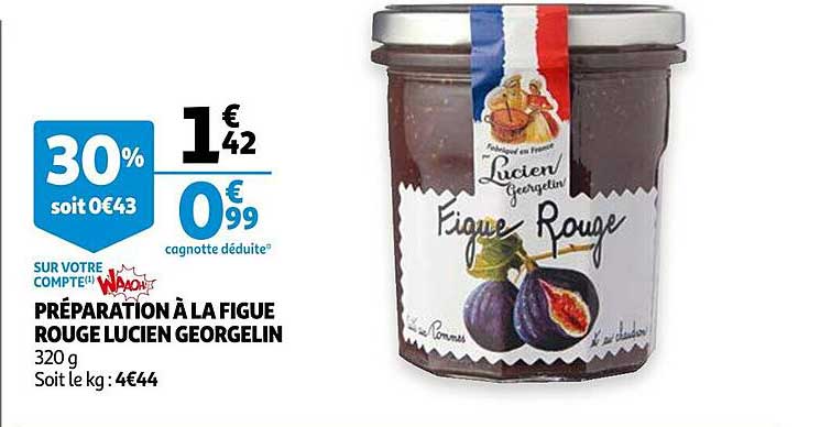 Préparation à La Figue Rouge Lucien Georgelin