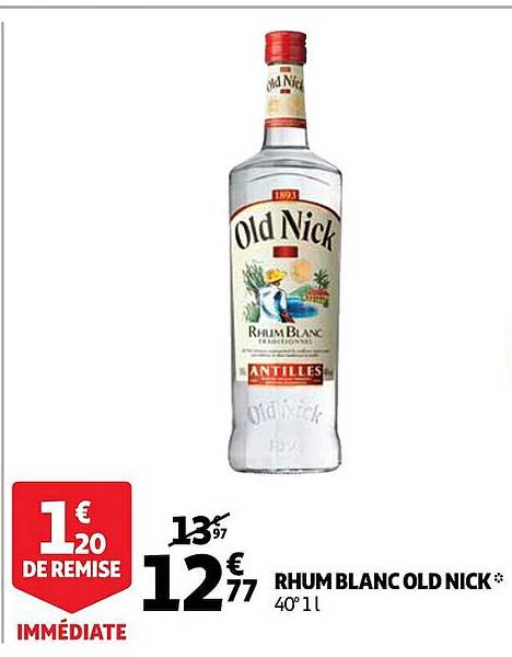 rhum blanc old nick