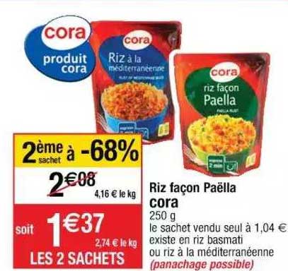 riz façon paëlla cora