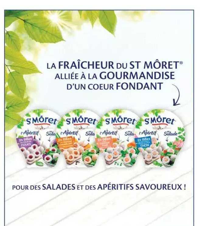 salades et apéritifs savoureux st môret