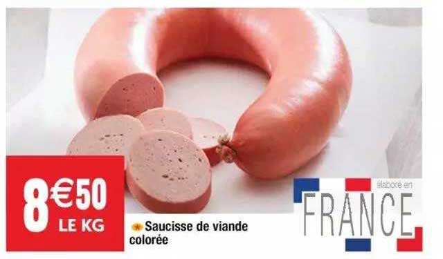 Saucisse De Viande Colorée