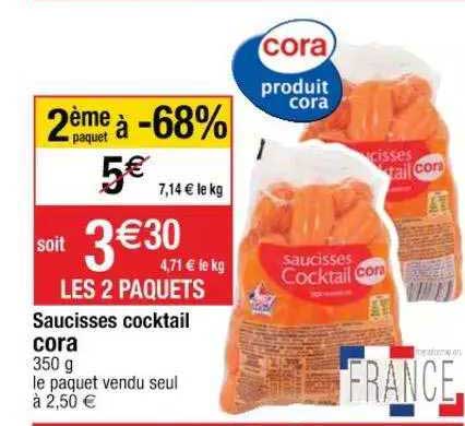 Saucisses Cocktail Cora