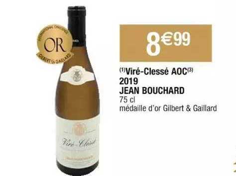 viré-clessé aoc 2019 jean bouchard