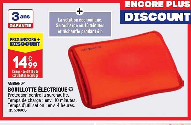 Ambiano Bouillote électrique