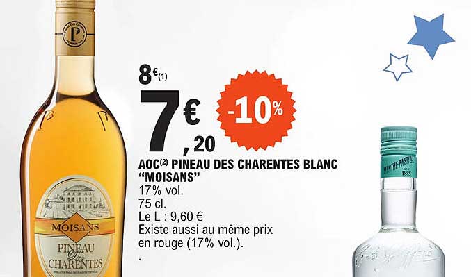 aoc pineau des charentes blanc "moisans"
