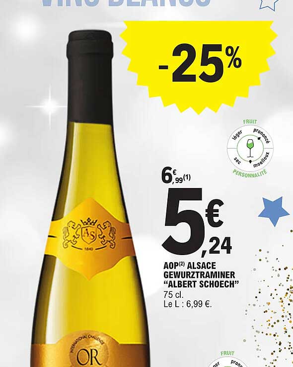 aop alsace gewurtraminer "albert schoech"