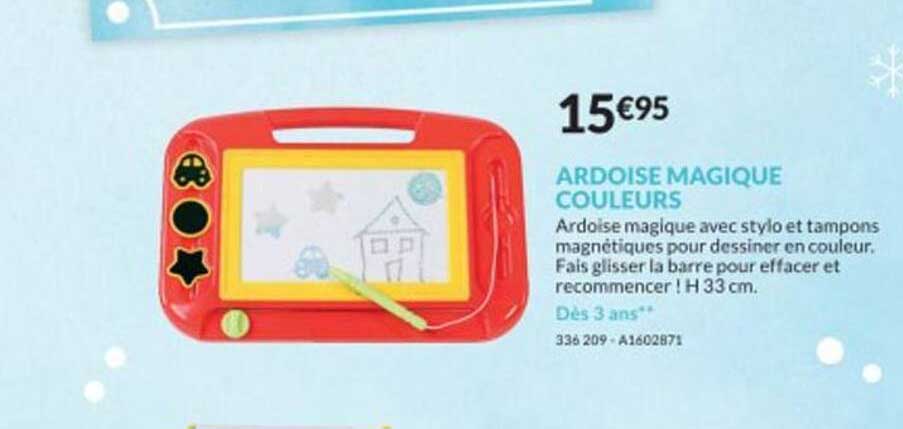 Ardoise Magique Couleurs