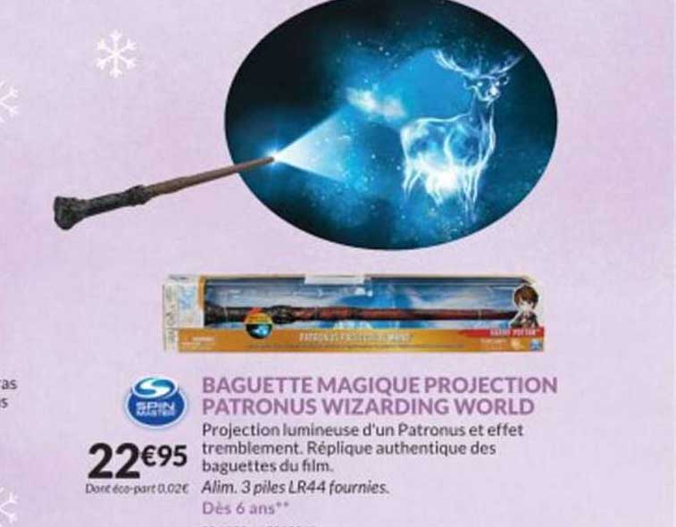 baguette magique projection patronus wizarding world