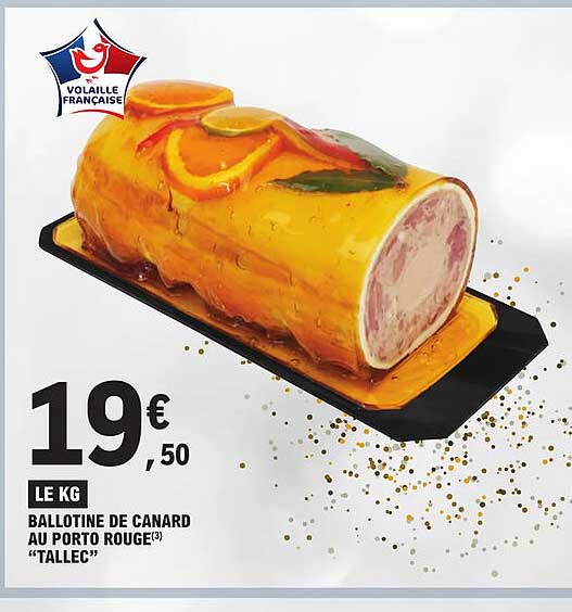 ballotine de canard au porto rouge "tallec"