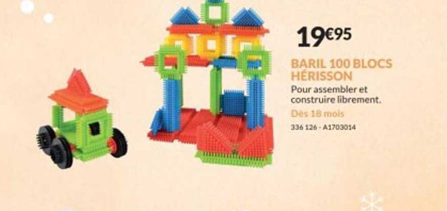 Baril 100 Blocs Herisson