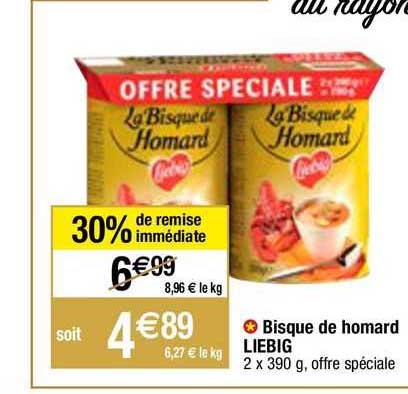 bisque de homard liebig