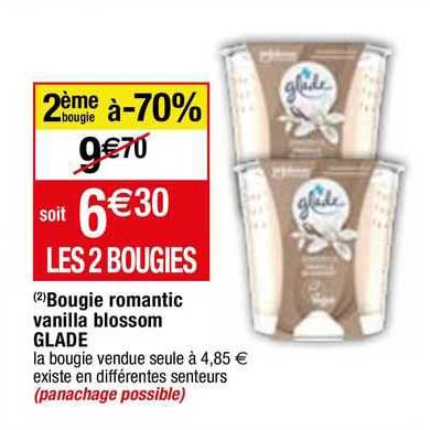 bougie romantic vanilla blossom glade