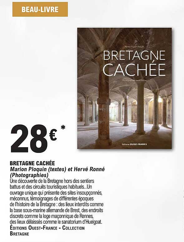 Bretagne Cachée - Marion Ploquin Et Hervé Ronné