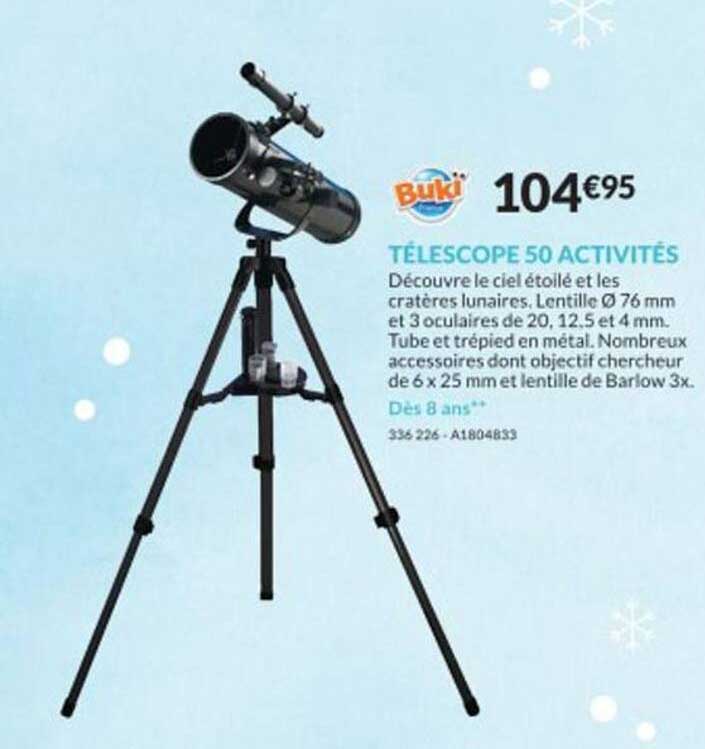 buki telescope 50 activites